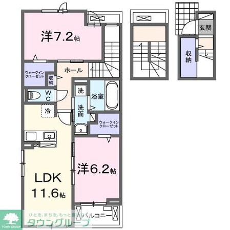 GOAT佐島の物件間取画像